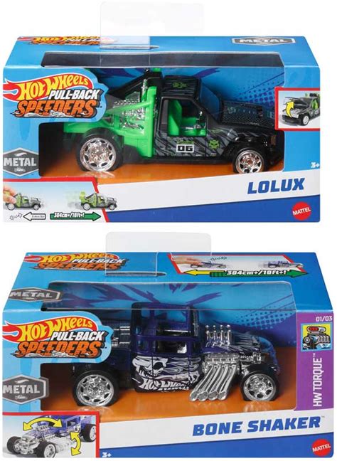 Hot Wheels Pull Back Speeders Assorted Wholesale
