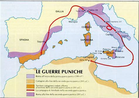 Guerre Puniche Schema Riassunto Facile Studia Rapido