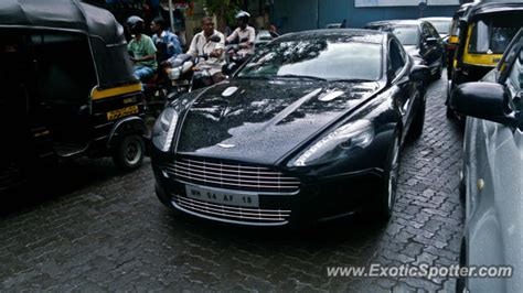 Aston Martin Rapide spotted in Mumbai, India on 08/01/2011