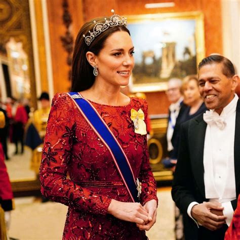 Princess Kate stuns in Lotus Flower Tiara at Buckingham Palace