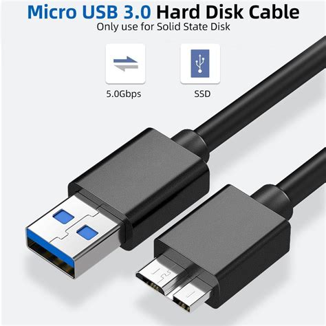 データケーブル，ポータブルhddとパソコンをつなぐケーブル Usb3 0 By メルカリ