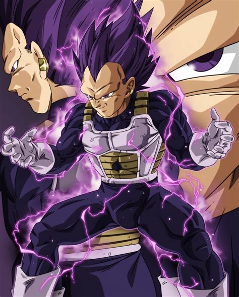 Vegeta Dios de la Destrucción God of Destruction Dragon ball art goku