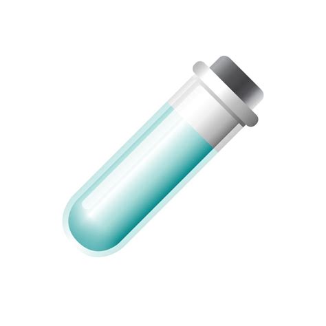 Premium Vector Test Tube Icon Color Vector Illustration