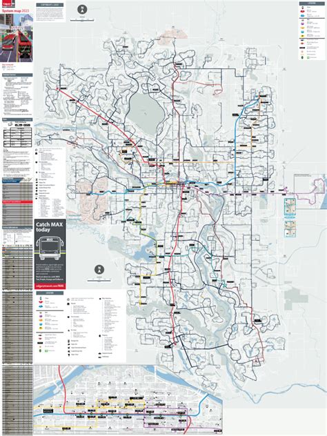 23-0027357 Calgary Transit 2023 System Map | PDF | Monopoly (Economics ...