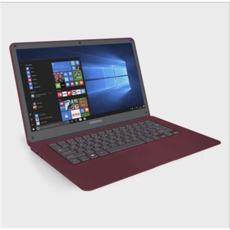 Notebook Positivo Motion Red Q A Intel Atom Bluetooth E Tela