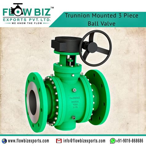 SS Trunnion Mounted Ball Valve 3 Piece Suppliers Manufacturers