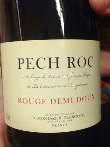 Pech Roc Rouge Demi Doux Vivino