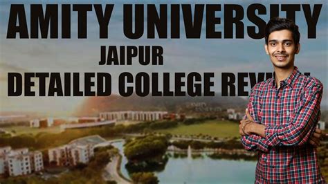 Amity University Jaipur Amity University Review Youtube