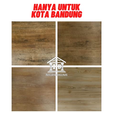 Jual Granit Matte Kasar Doff Motif Kayu Coklat Abu Cream 60 X 60 Cm