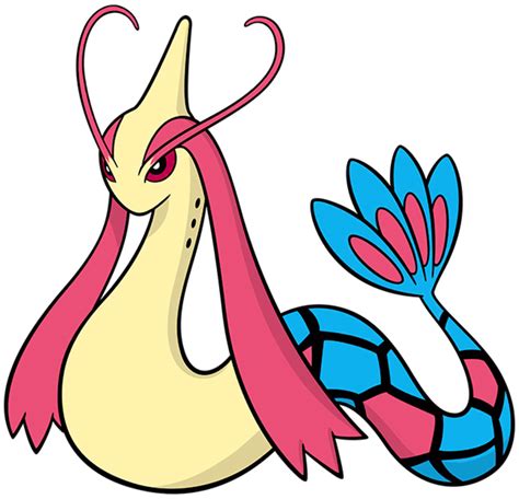 Milotic Artwork Water Type Pokémon Character Png