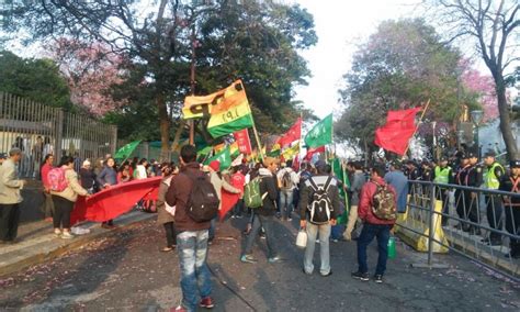 Organizaciones Campesinas Marchan Por El Centro La Uni N