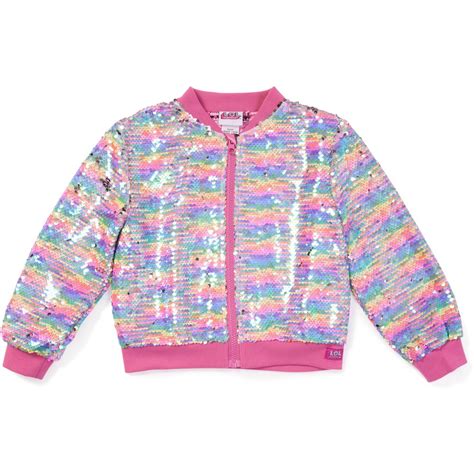 Lol Surprise Kids Sequin Jacket Pink Big W