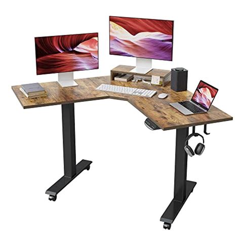 Bureau Assis Debout Dangle Meilleurs Bureaux Lectrique En L