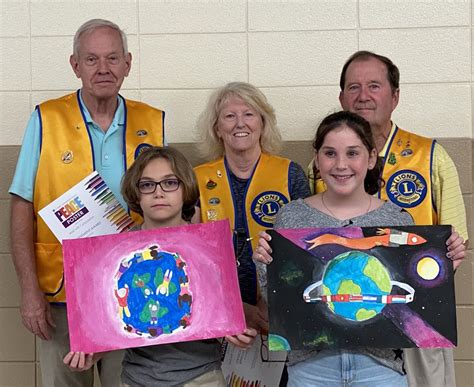 Lions Club peace poster contest winners announced - Bryan County News