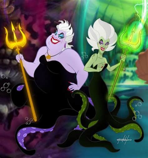 ใครว่า ระหว่างแม่มดทะเล Ursula กับ Morgana ใครเก่งและฉลาดกว่ากันหรือว่า