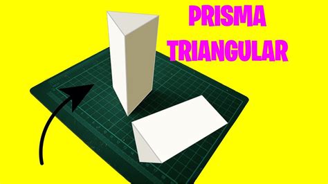 Cómo hacer un prisma triangular YouTube