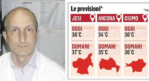 Ancona Il Caldo Resta Da Bollino Rosso Massima Allerta Inrca E