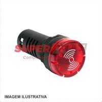 Sinalizador Ad Sm V R Buzzer Vermelho Aqui Na Supervolt Br