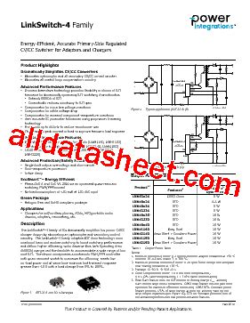 LNK4023D Datasheet PDF Power Integrations Inc