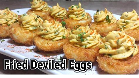 Fried Deviled Eggs Recipehow To Make Deviled Eggswinter Tea Time Snack Recipe Youtube