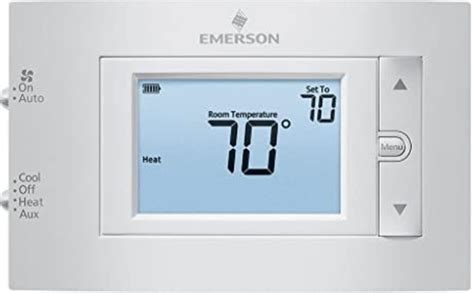 Emerson 1F75C-11NP Non-Programmable Thermostat Installation Guide ...