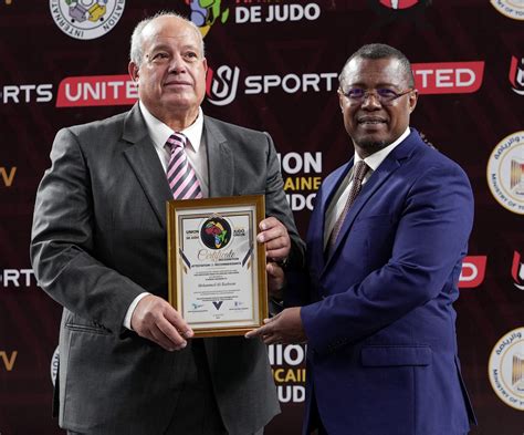 Th Senior African Judo Championships Cairo Recognition Awarded