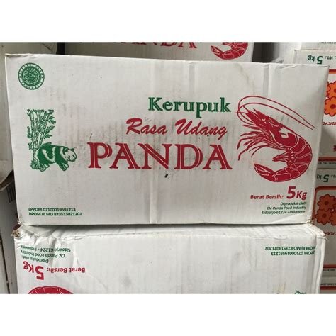 Panda Shrimp Flavor Crackers Kg Shopee Philippines