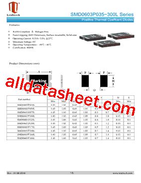 Smd L Datasheet Pdf Shanghai Leiditech Electronic Technology