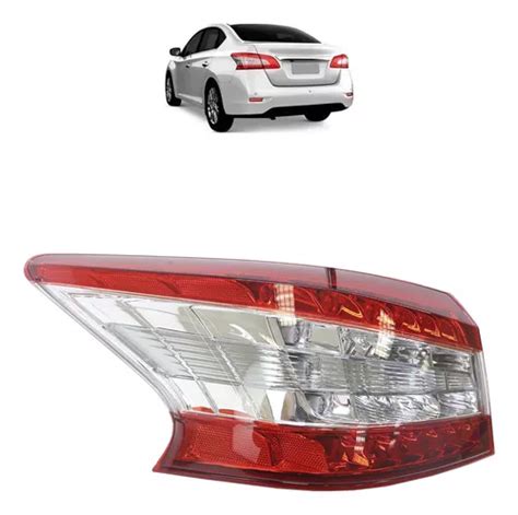 Sinaleira Traseira Sentra 2014 2015 2016 Led Bicolor Canto