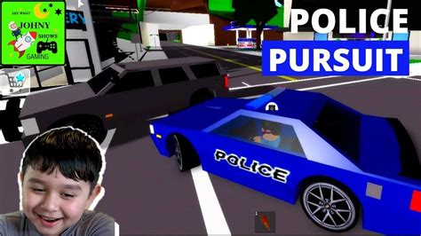 Johny Shows Roblox Brookhaven Rookie Police Pursuit Cops Vs Robbers And Bus Crash Youtube