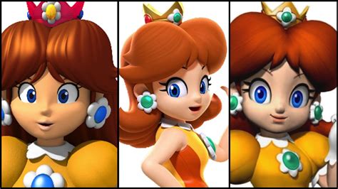 The Evolution Of Princess Daisy 1989 2017 Youtube