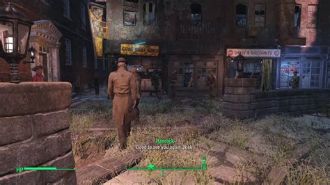 Fallout 4 Nick Valentine And Hancock Small Interaction Youtube