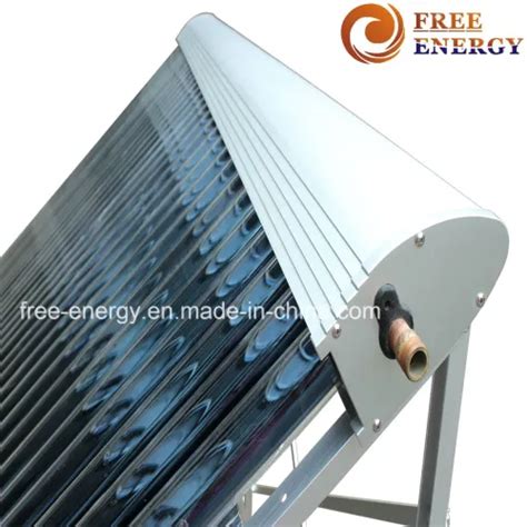 Pressurized Solar Thermal Collector Heat Pipe Type Certified With Solar Keymark En12975 High