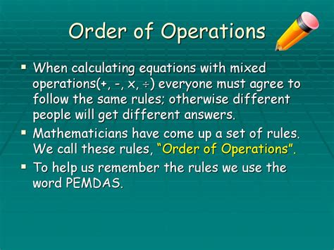 Intro To Order Of Operations O O O Ppt Download