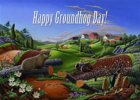 Groundhog Day Painting At Explore Collection Of