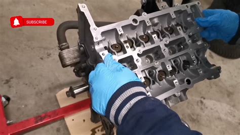 Ford Focus 1 0 Ecoboost Cylinder Head Installation And Timing Belt Adjustment Episode 3 Youtube