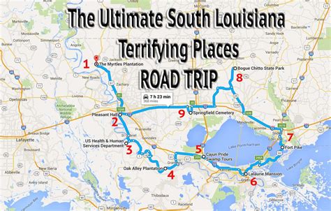 A Fully Guided Haunted Louisiana Road Trip