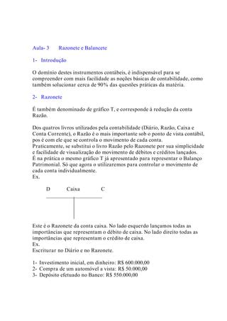 Contabilidade I Resumo 04 PDF