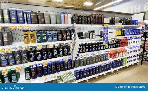 Kroger Grocery Store Mens Body Wash Section Editorial Image Image Of