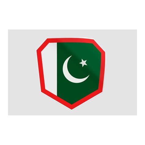 Pakistan Flag Style Sticker Decalshouse