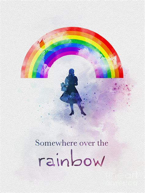 Somewhere Over The Rainbow Mixed Media By My Inspiration