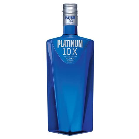 Platinum 10x Vodka 750ml Kings Wine And Spirits Kings Wine And Spirit