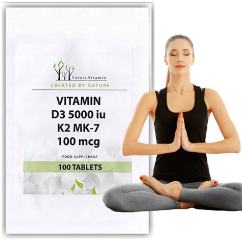 Forest Vitamin D3 5000iu K2mk7 100mcg 100 Tabl Za 200 Kč Allegro