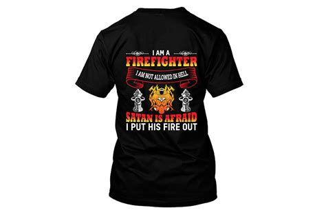 Fire Fighter T Shirt Design On Behance