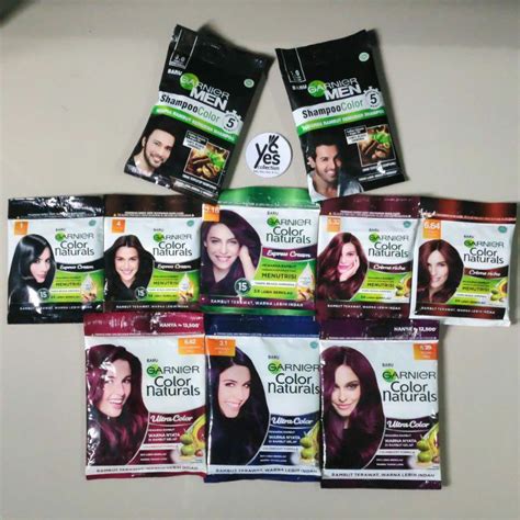 Jual Garnier Color Naturals Pewarna Rambut Cat Semir Shampoocolor Men