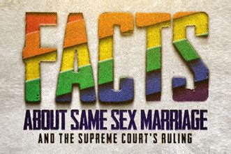 Must Know Facts About Same Sex Marriage And The Supreme Court Ruling