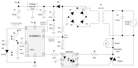 Automatic Hand Dryer With Universal AC Input