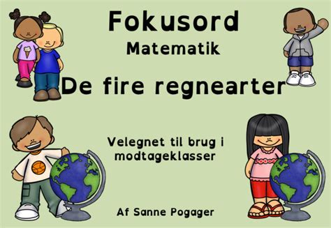 Fokusord De Fire Regnearter Bubbleminds