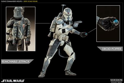 Star Wars Clone Commander Wolffe Sixth Scale Figure