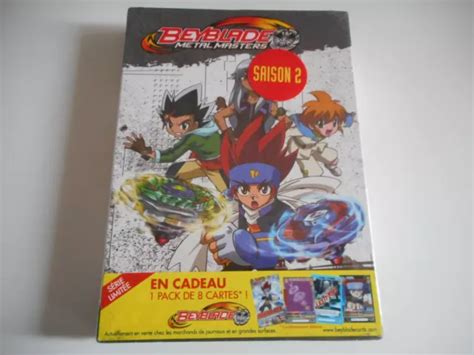 Coffret 3 Dvd Beyblade Metal Masters Saison 2 Pack De 8 Cartes Eur 1500 Picclick Fr